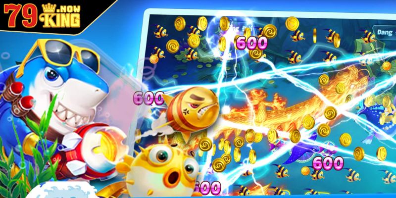 Bắn cá thần rồng 79king săn tìm kho báu đại dương kịch tính 1 Khám phá game bắn cá thần rồng 79king