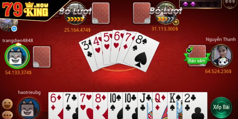 Bài Sâm 79King Trực Tuyến Hấp Dẫn Và Bí Quyết Cho Tân Thủ 2 Tính điểm bài sâm 79King